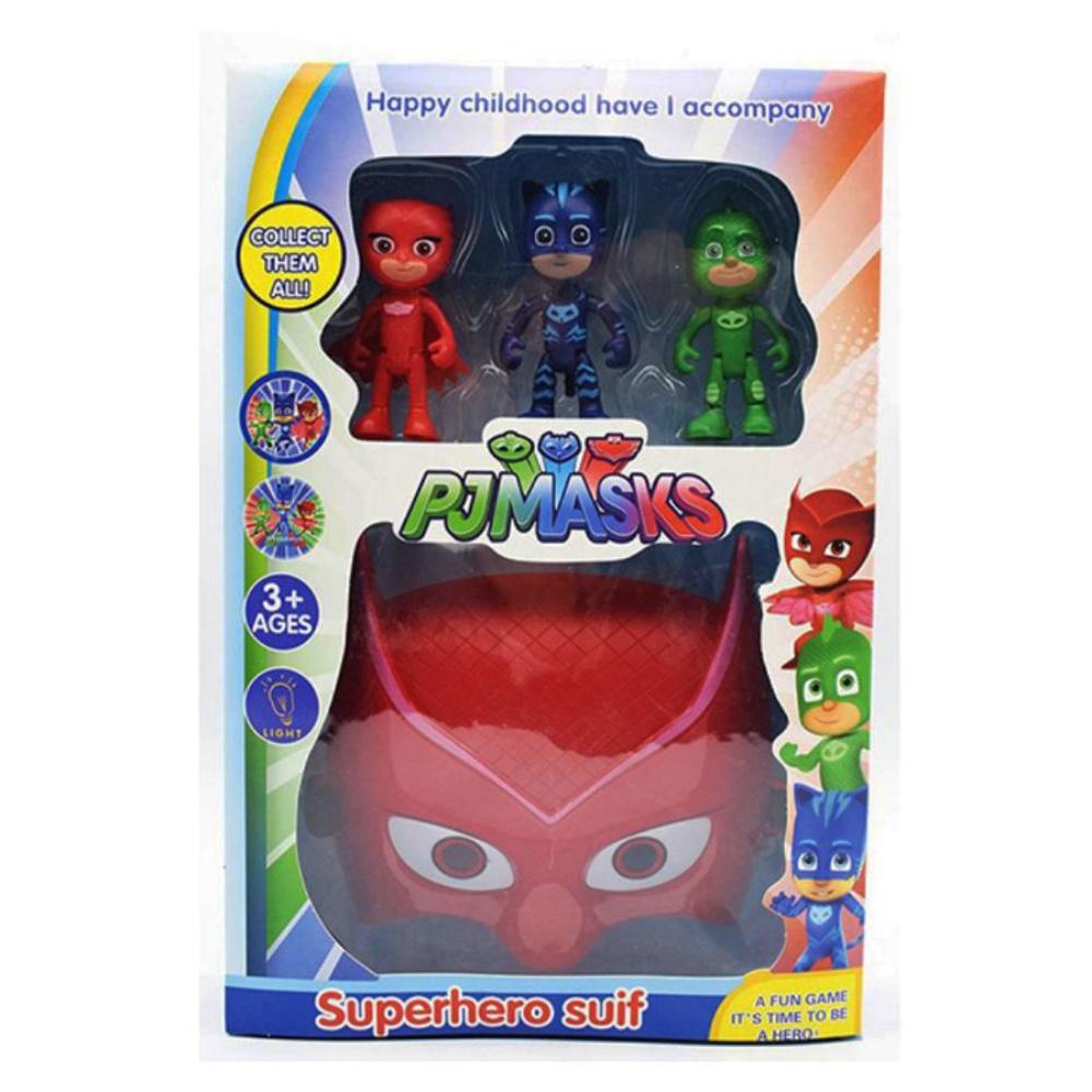 مجسمات شخصيات مسلسل PJ Masks - 3 قطع