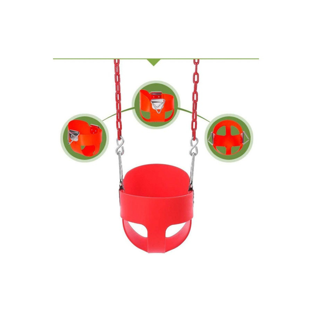 فيتنس ورلد أرجوحة بمقعد فردي كامل للأطفال - 10x10 سم