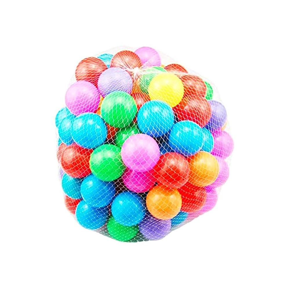 مجموعة كرات بلاستيكية صديقة للبيئة - 50 قطعة
