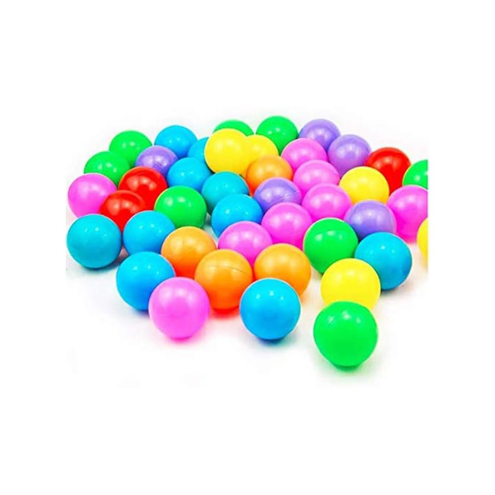 مجموعة كرات بلاستيكية صديقة للبيئة - 50 قطعة