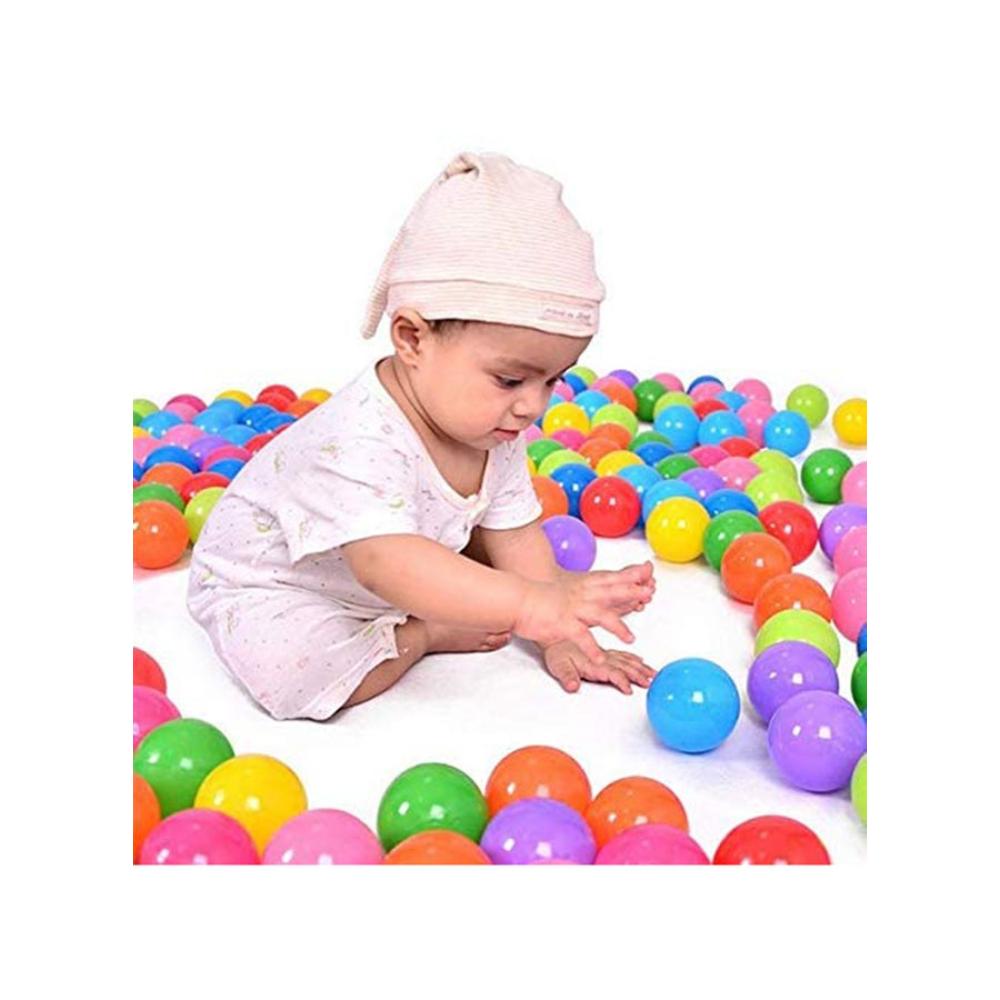 مجموعة كرات بلاستيكية صديقة للبيئة - 50 قطعة