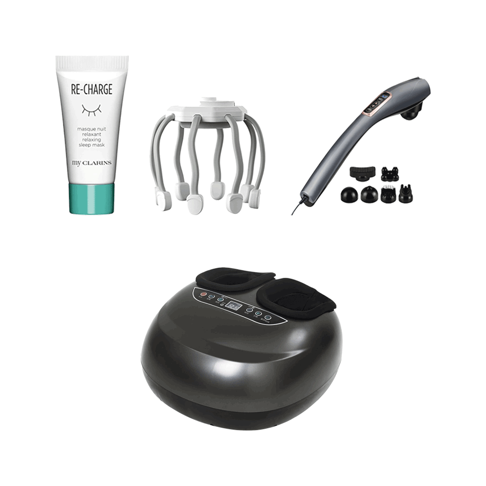 باكج الاسترخاء والعناية المنزلية الشاملة – 4 قطع