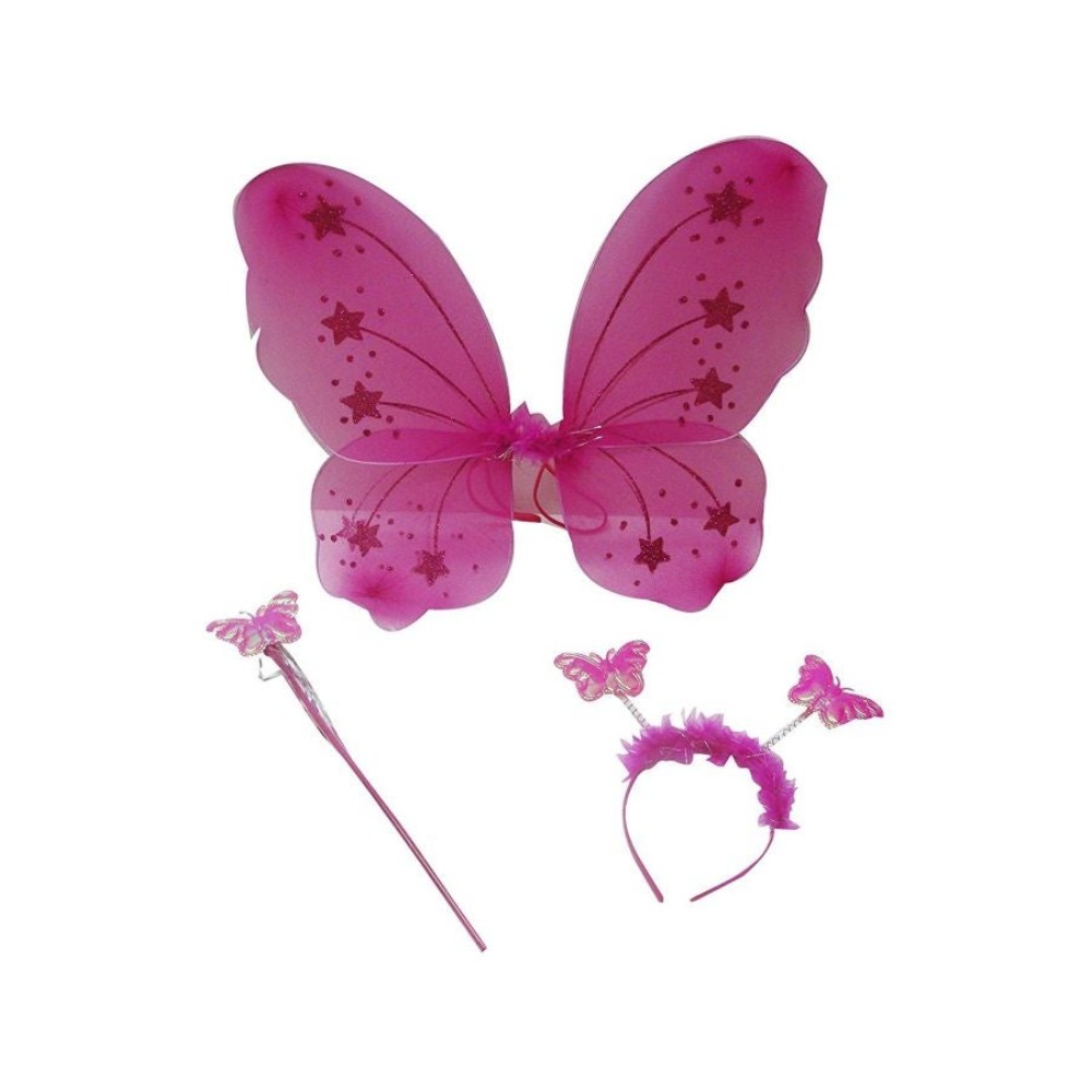 رويالز طقم زي تنكري فراشة - 3 قطع 