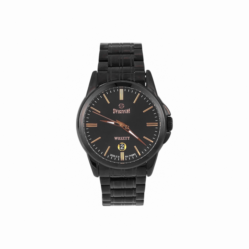 سفيستون وركستي ساعة يد رجالية استيل -HSV 7458