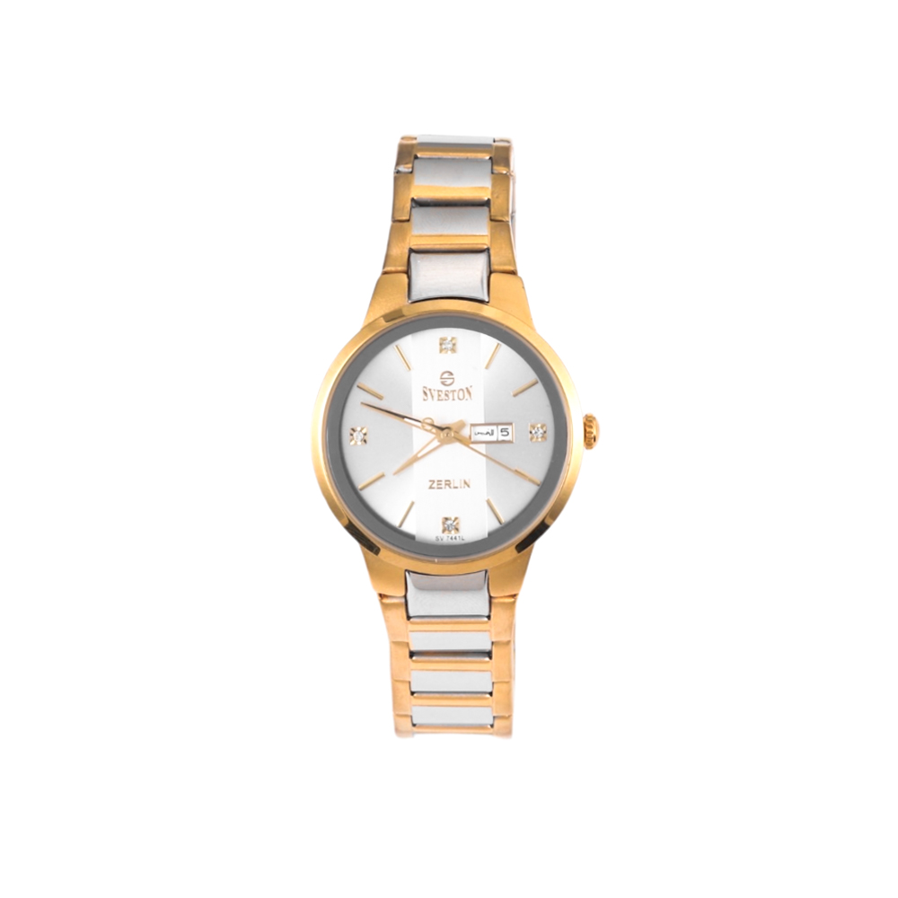 سفيستون اريستوس ساعة يد نسائية استيل -HSV 7441 IPS