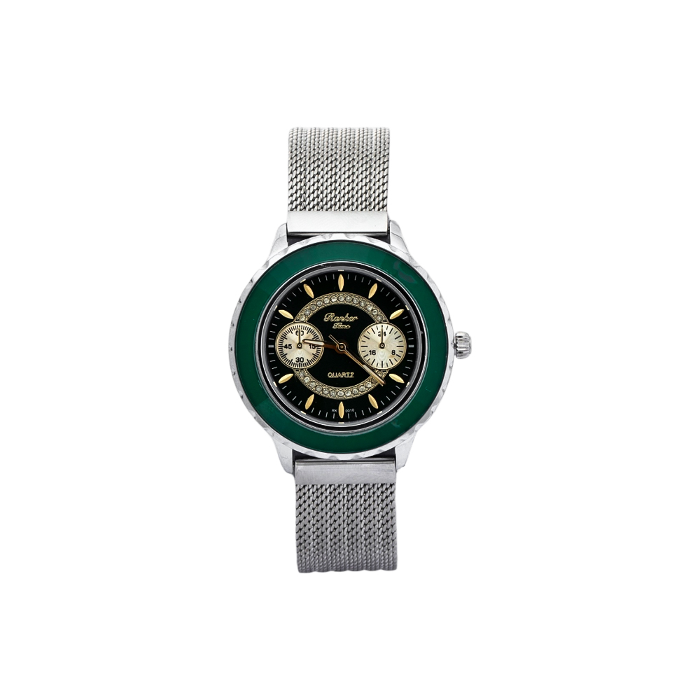 رنكر تايم سيبر ساعة نمط شبك-HRKCB 0010