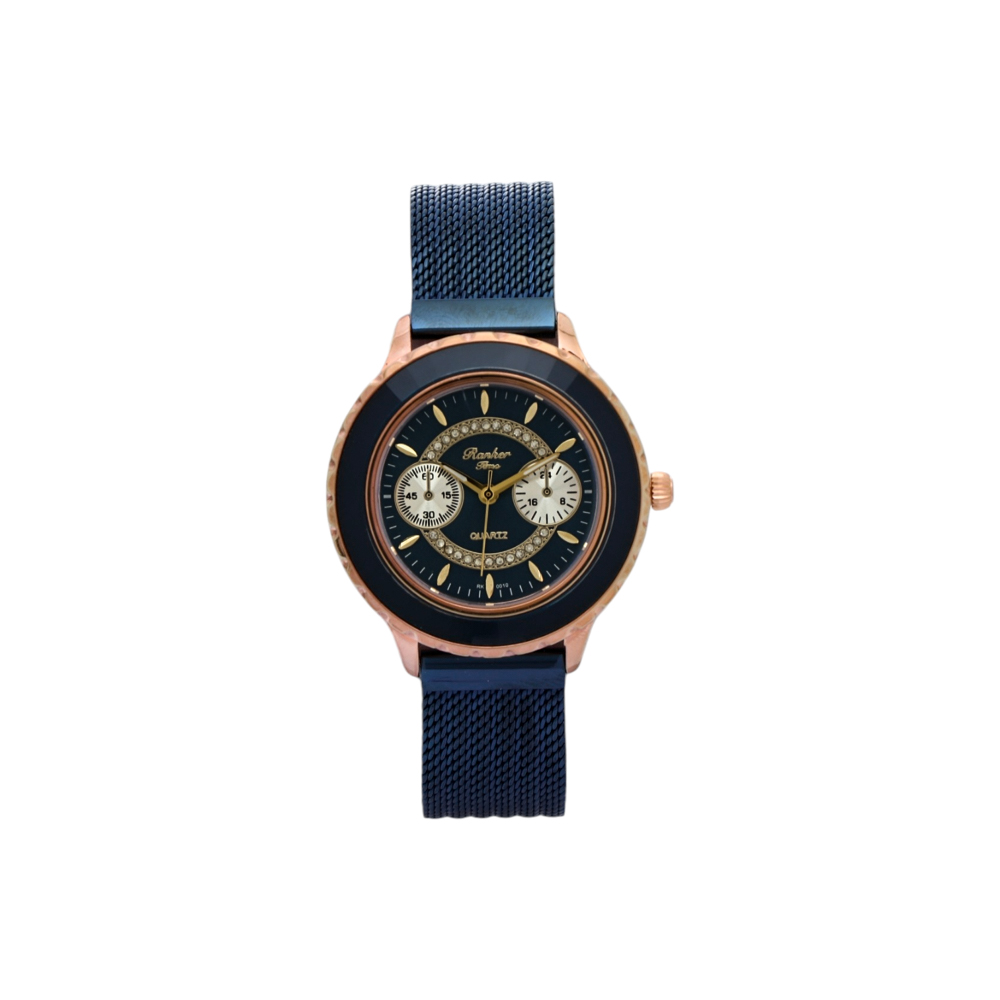 رنكر تايم سيبر ساعة نمط شبك-HRKCB 0010