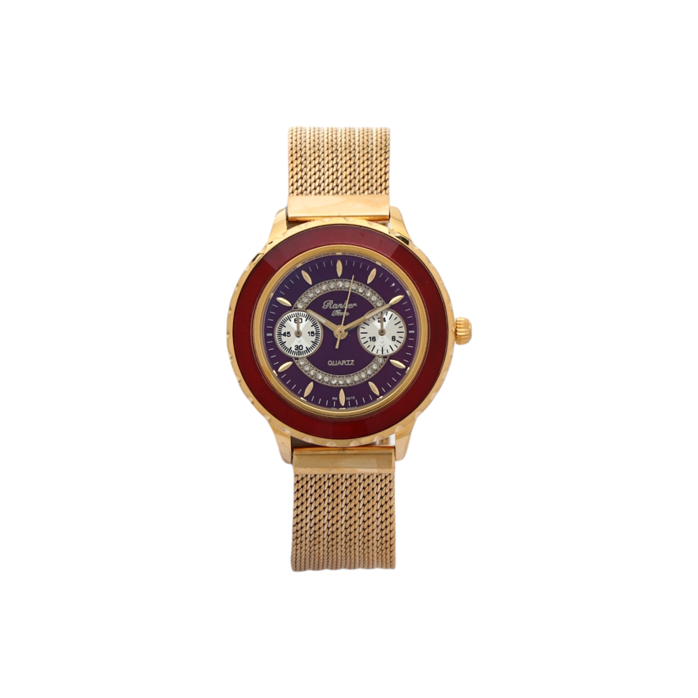 رنكر تايم سيبر ساعة نمط شبك-HRKCB 0010