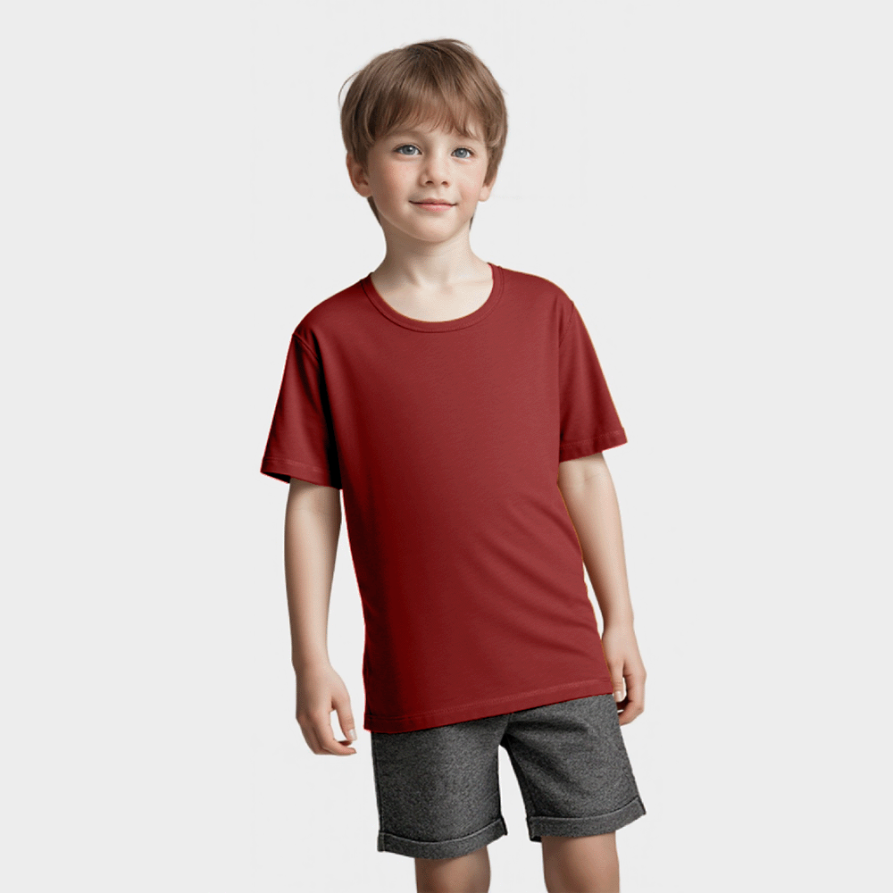 فنيلة شبابي نصف كم من القماش 