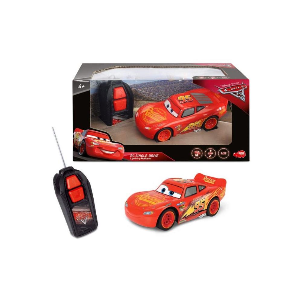 ديكي سيارة تحكم عن بعد لايتنينج ماك كوين - 12.7×24.9×12.5 سم