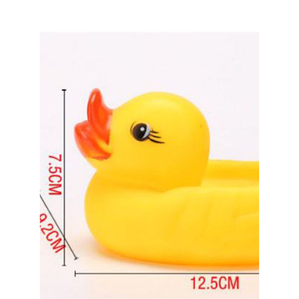 طقم دمى بط للإستحمام 4 قطع - 3.2 بوصة