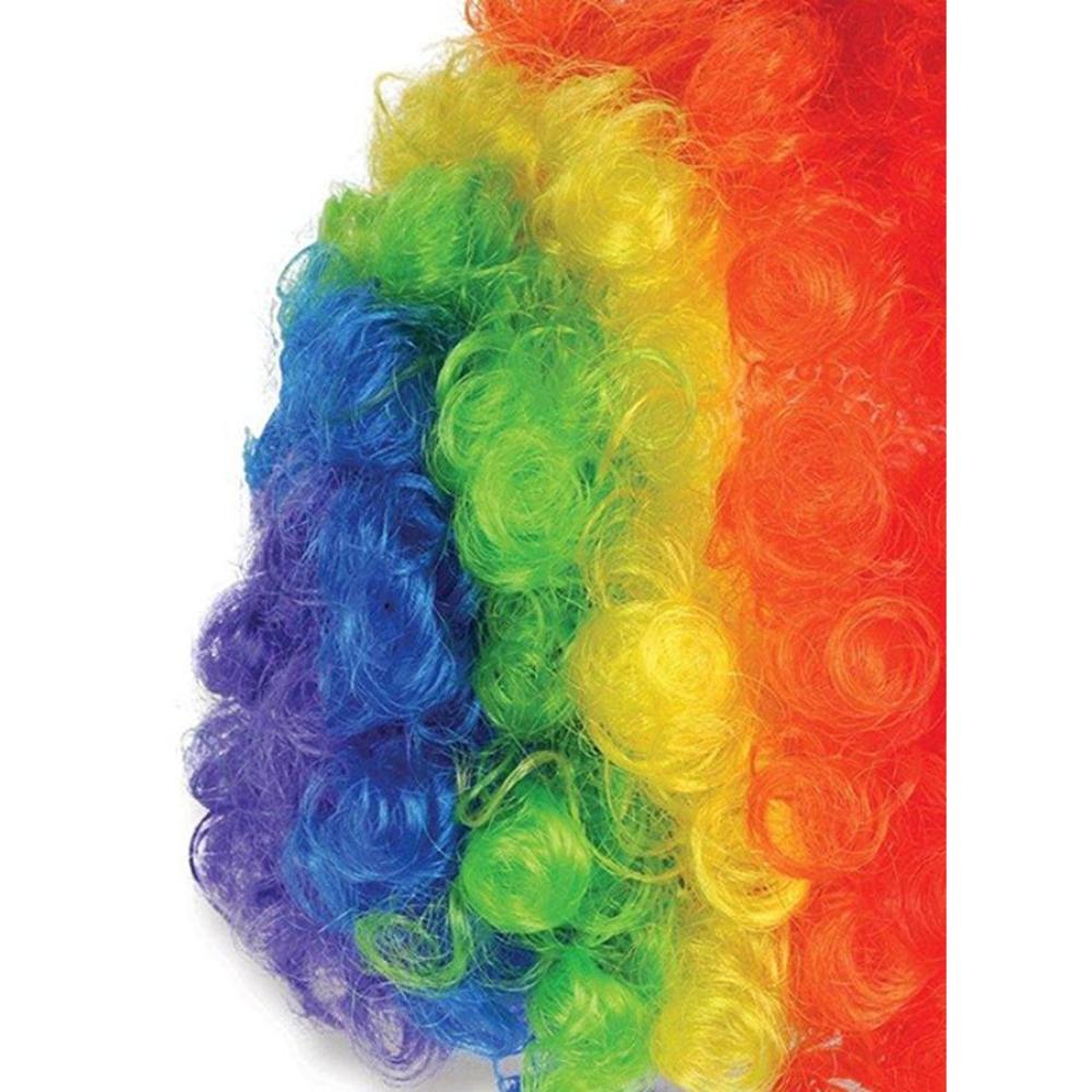 فانسي دريسويل شعر مستعار تنكري مهرج سيرك - مقاس واحد