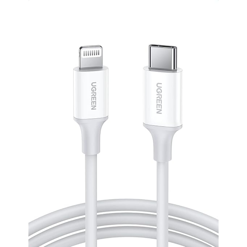 كيبل USB-C إلى لايتنينج 20 واط PD / طول 1 متر شحن سريع