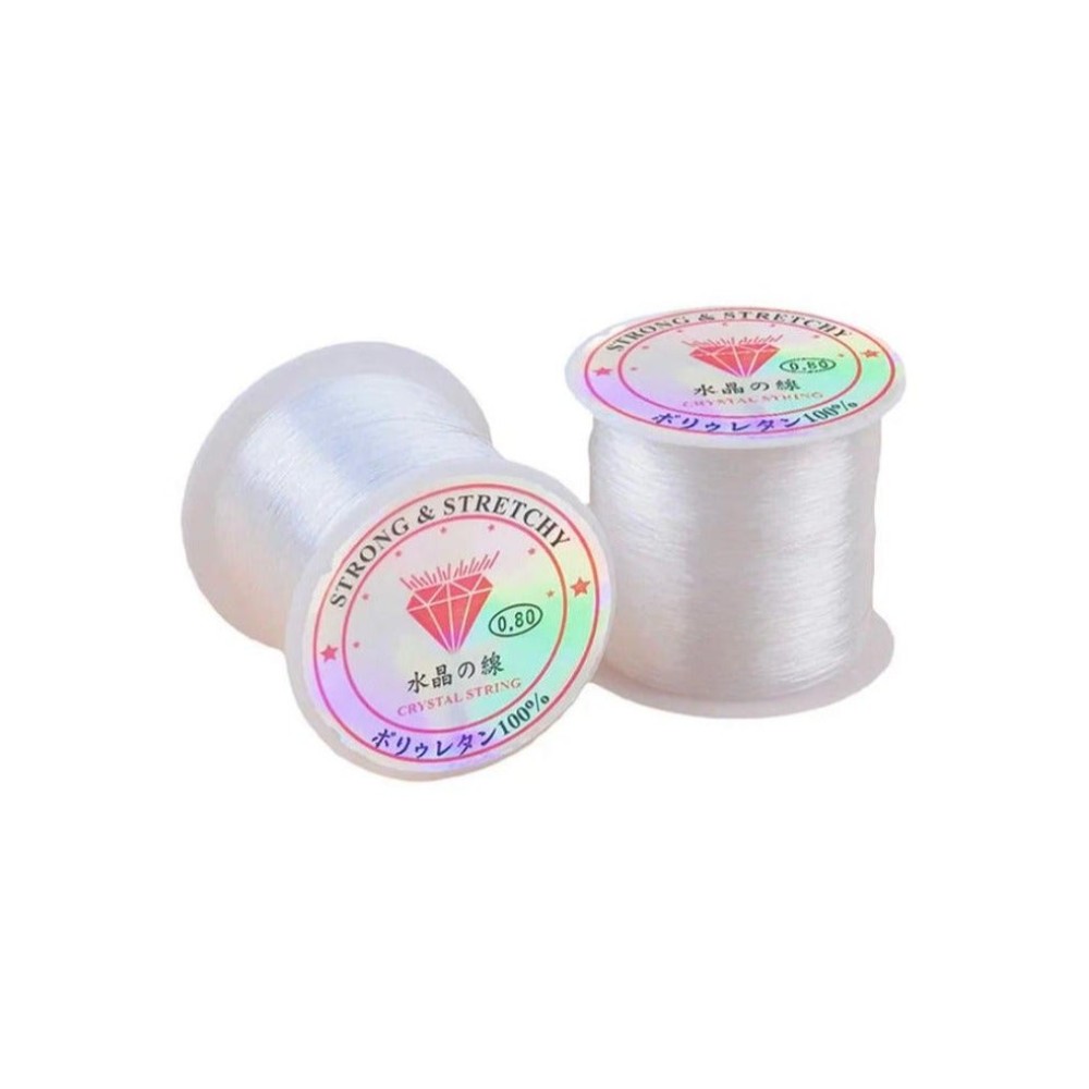 لعبة مرح خيط كريستال مرن شفاف متعدد الاستخدام قطعتان - موديل K5663