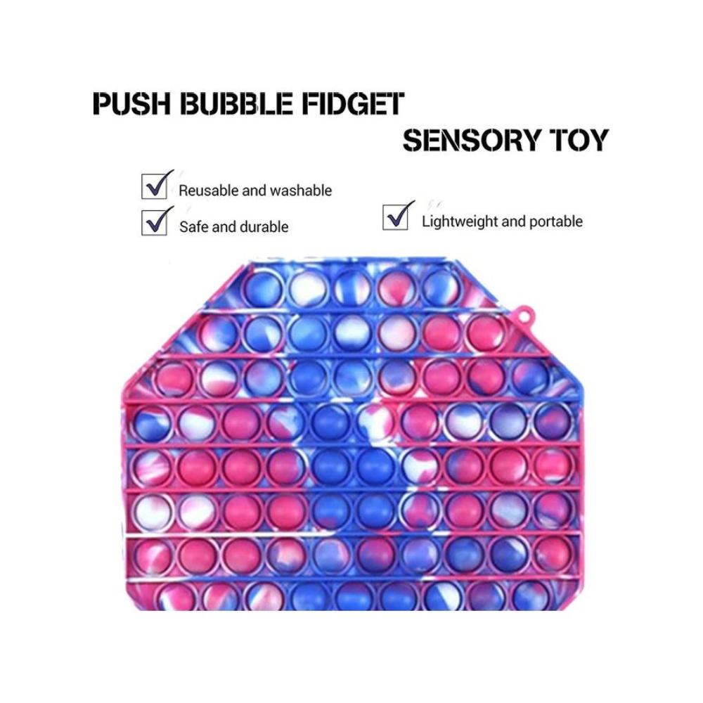 لعبة تفاعل حسي على شكل فقاعات قابلة للضغط لتخفيف التوتر 