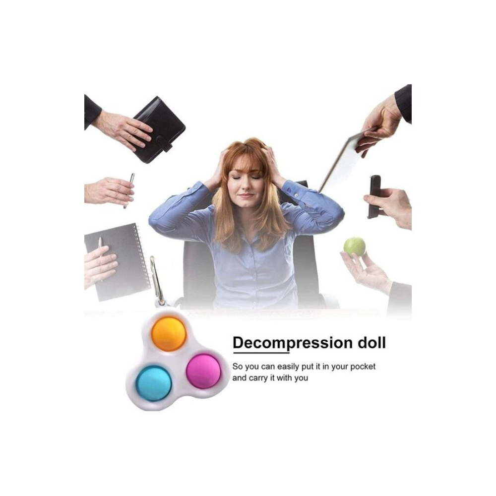 شو وو لعبة فيدجت بسيطة سيليكون