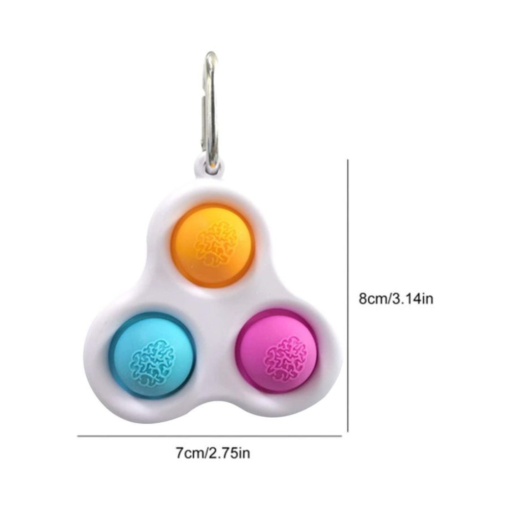 شو وو مفتاح بسيط بشكل قطرة غير سام - 8 × 7 سم 