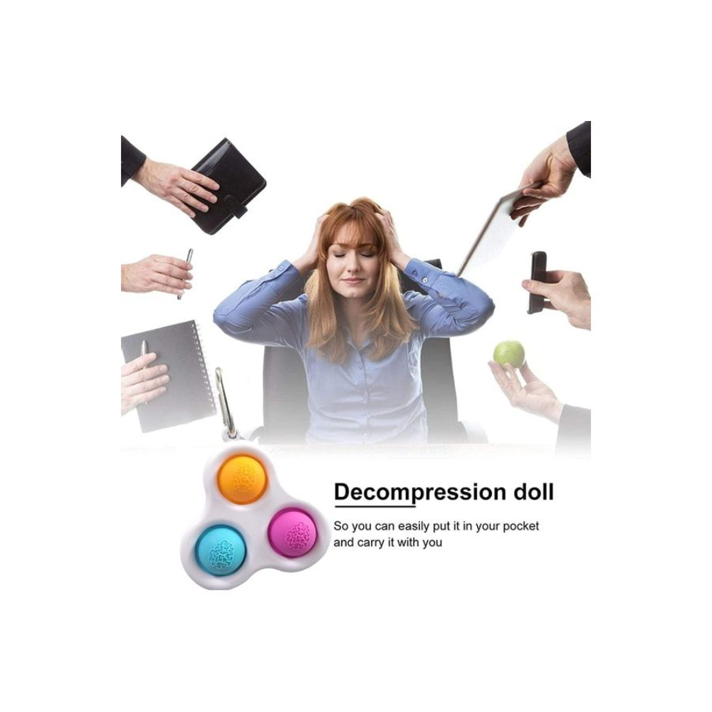 شو وو مفتاح بسيط بشكل قطرة غير سام - 8 × 7 سم 