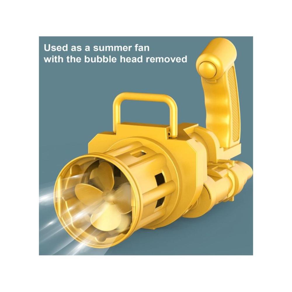 لعبة مسدس كهربائي لصنع الفقاعات - 8 فتحات 