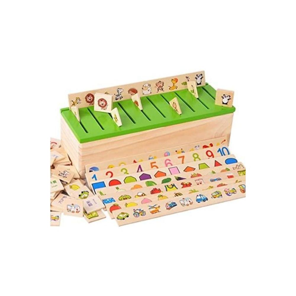  لعبة تعليمية صندوق تصنيف المعرفة