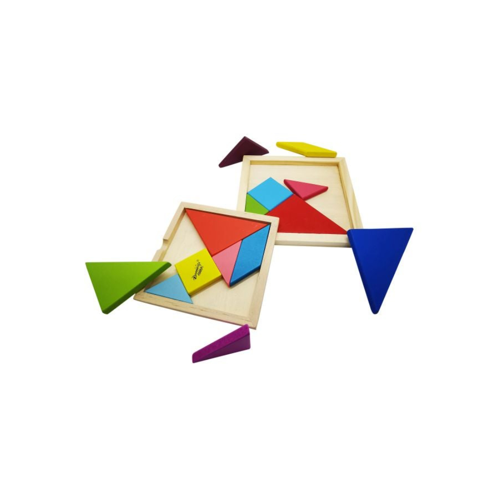 مجموعة تصنيف أشكال خشبية - قطعتين