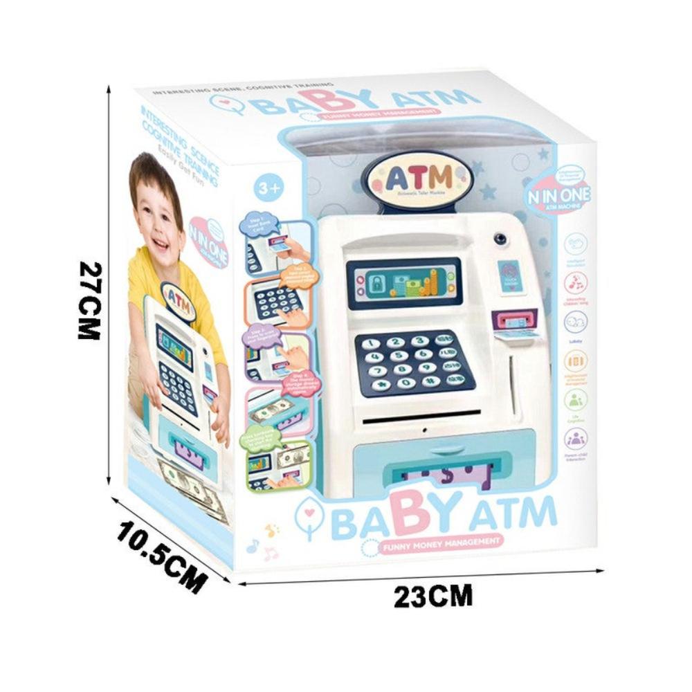 فاميلي سنتر لعبة تسجيل المدفوعات الإلكترونية للأطفال مع إضاءة وموسيقى - 23x10.5x27 سم