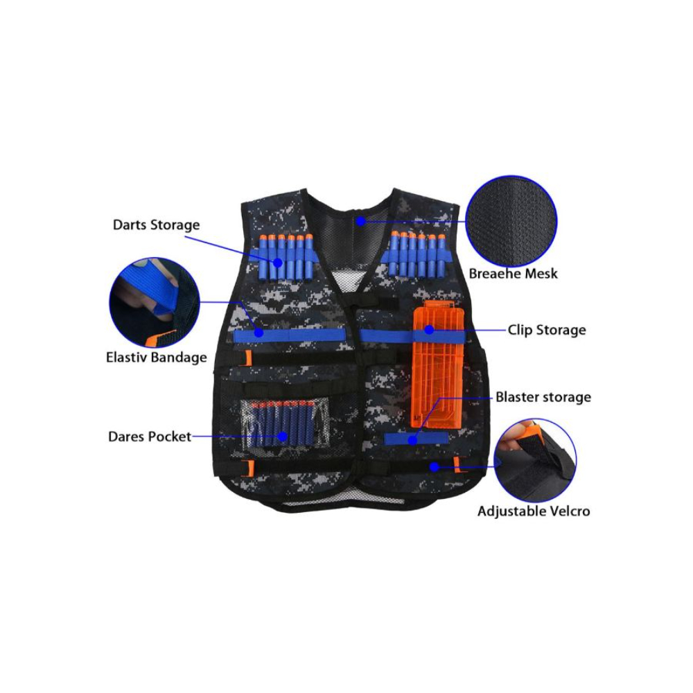  سترة تكتيكية لمسدسات نيرف إن سترايك سلسلة إيلايت