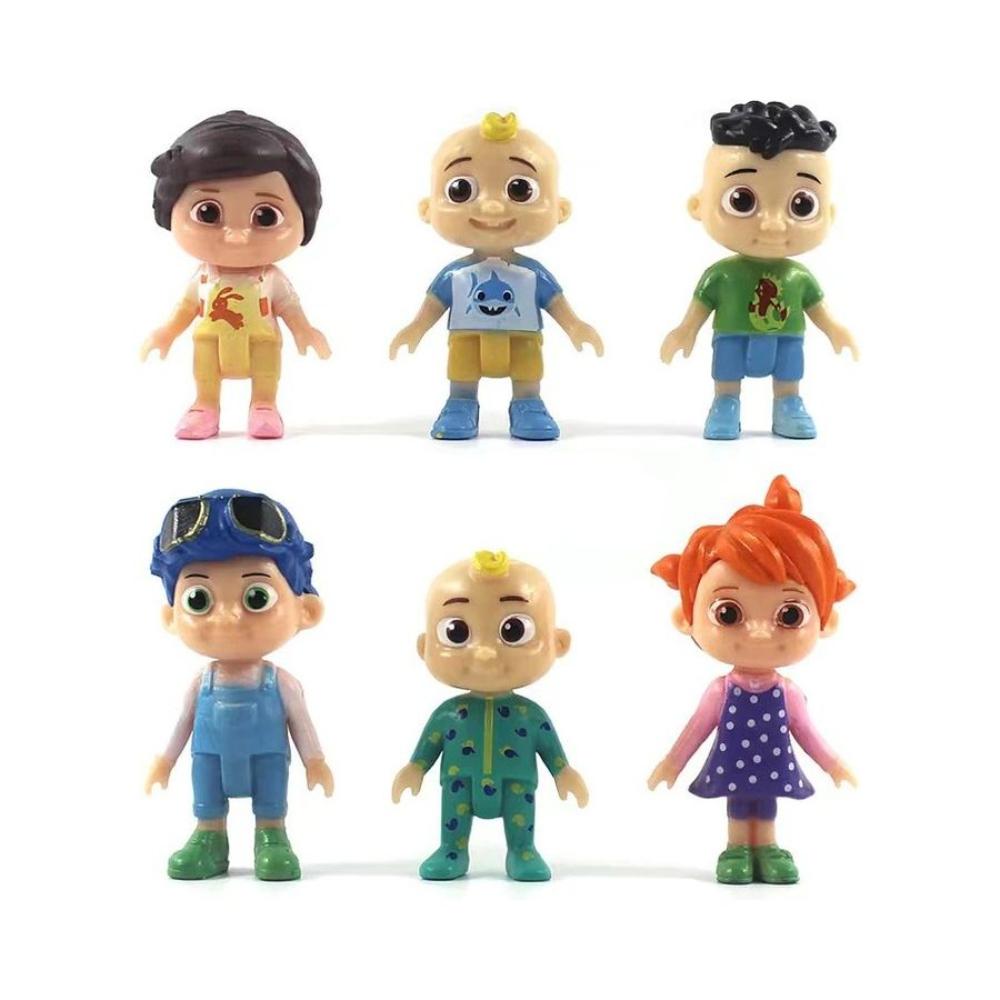 مجموعة شخصيات كوكو001 عدد 6 شخصيات - موديل coco001