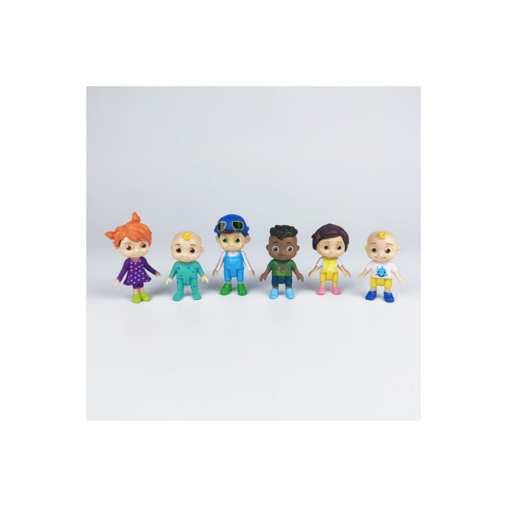 مجموعة شخصيات كوكو001 عدد 6 شخصيات - موديل coco001