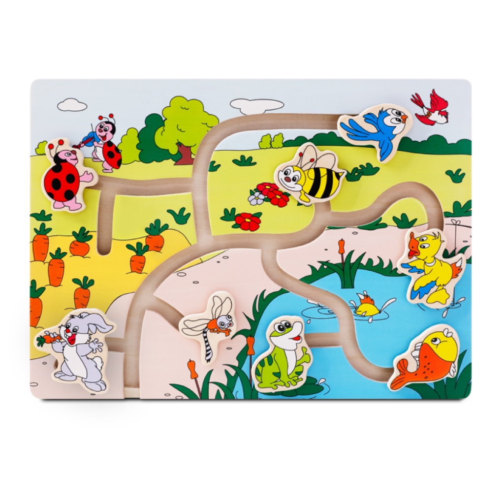 لعبة متاهة الحيوانات للأطفال