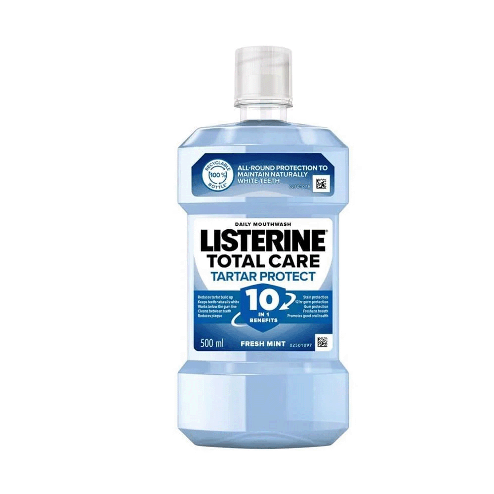 لسترين غسول فم مطهر توتال كير تار تار بروتيكت 500 مل