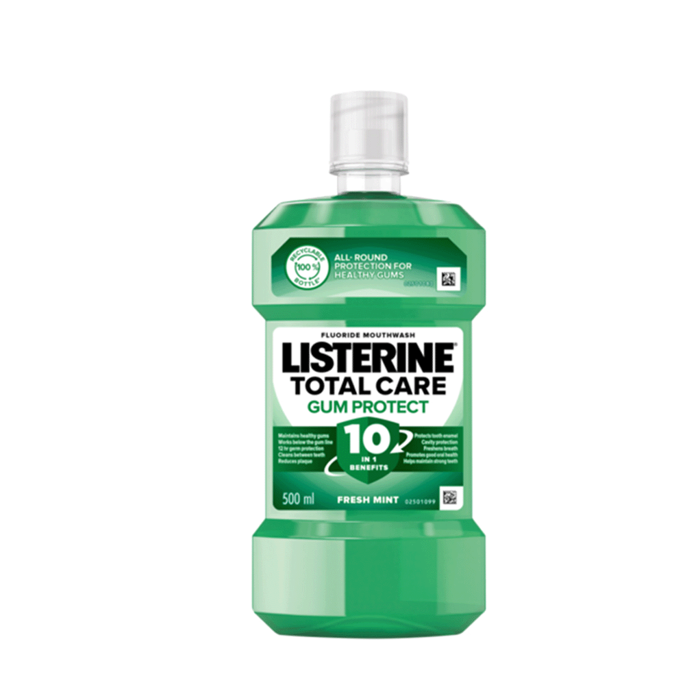 ليسترين غسول الفم المضاد للبكتيريا لحماية الاسنان واللثة 500 مل