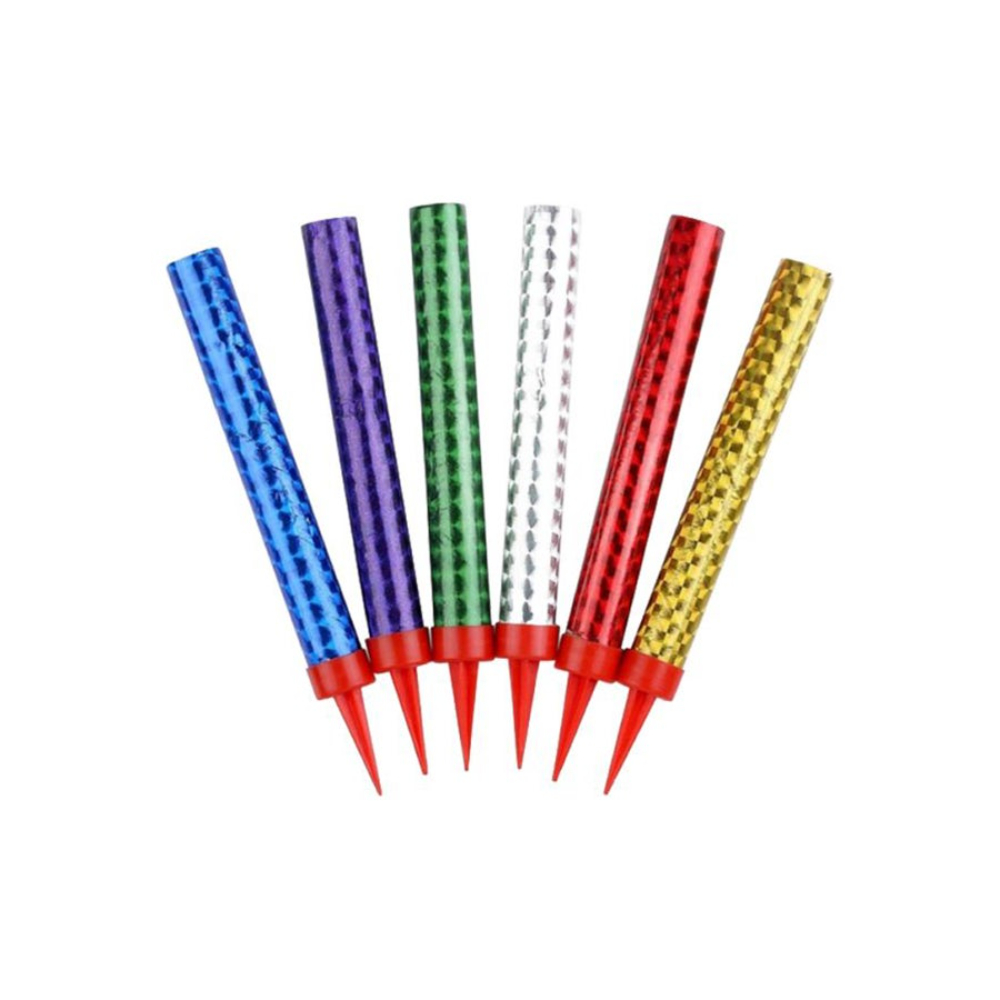  طقم شموع للإحتفالات - 6 قطع