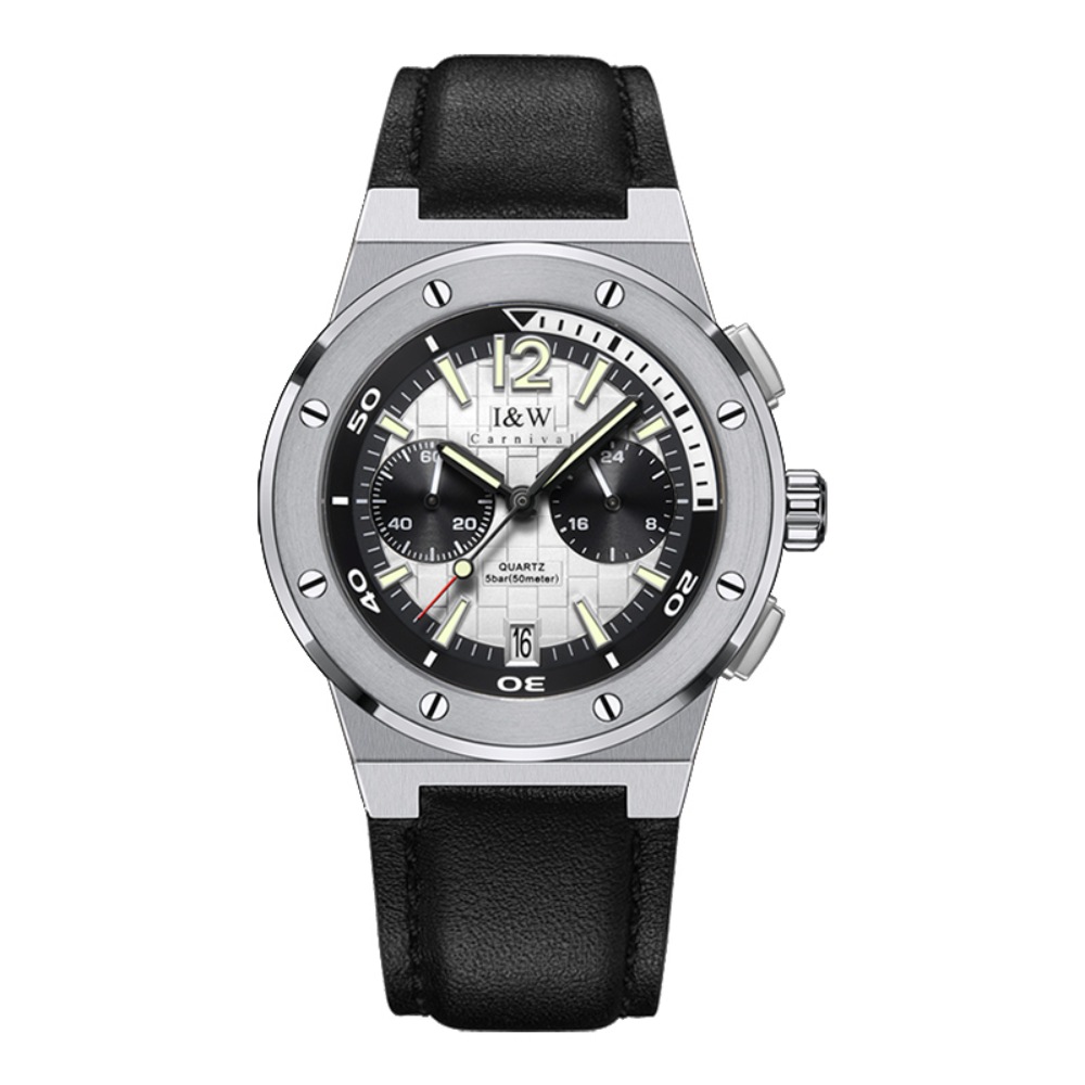 ساعة رجالية كوارتز (بطارية )