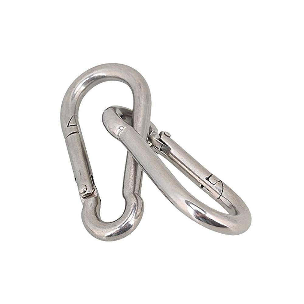 طقم حلقات وصل خطافية لتسلق الجبال - قطعتين