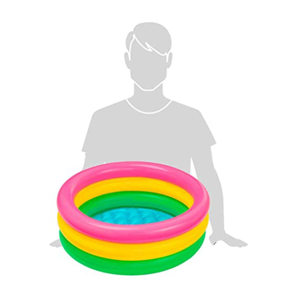 انتكس حوض سباحة ثلاثي الحلقات - بقياس 57107 