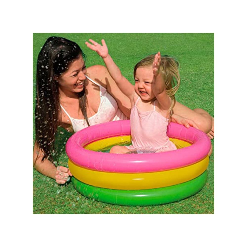 انتكس حوض سباحة ثلاثي الحلقات - بقياس 57107 