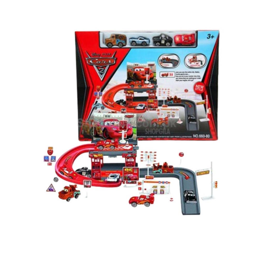 مسار سباق سيارات خفيفة الوزن - 29 قطعة