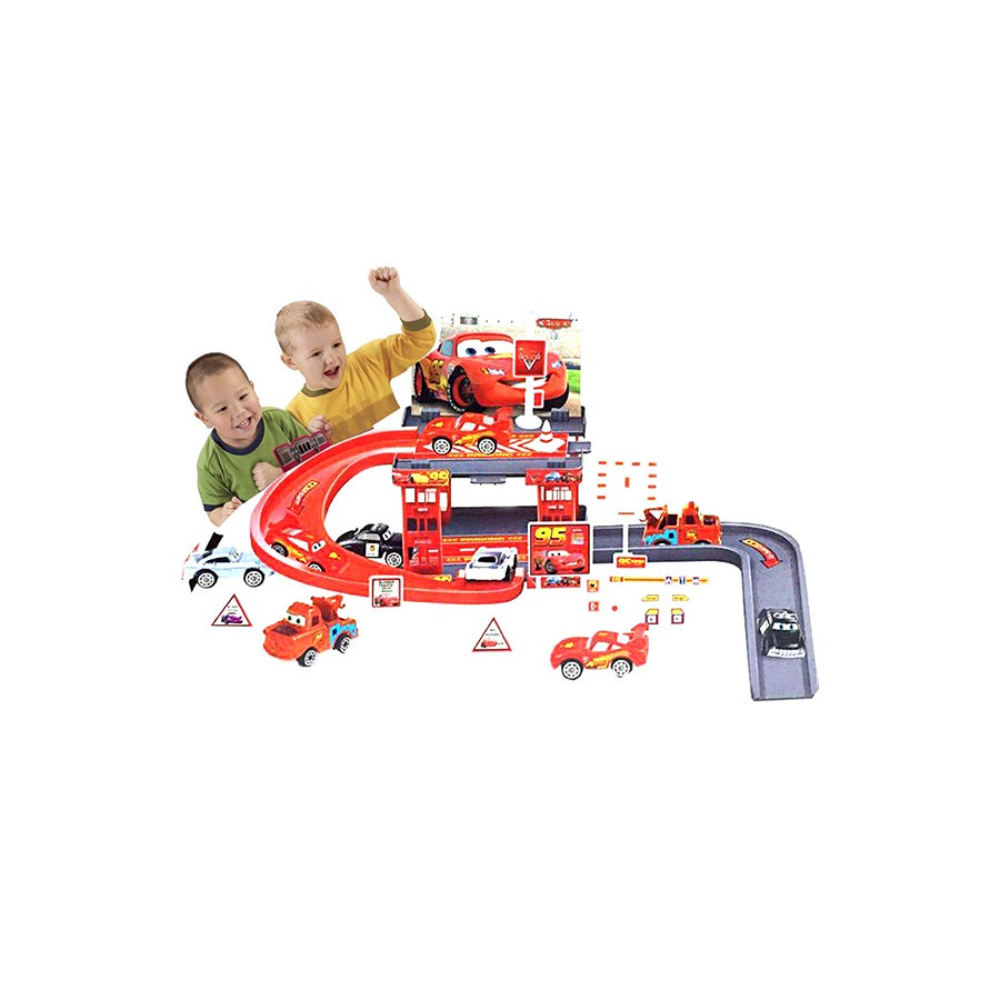 مسار سباق سيارات خفيفة الوزن - 29 قطعة