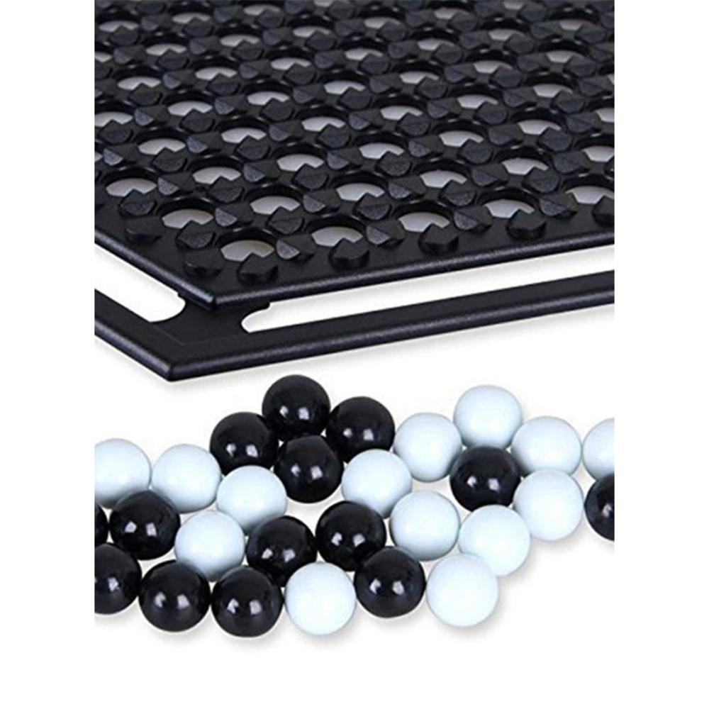 أبالون لعبة لوحية تعليمية استراتيجية كرات رخامية باللونين الأبيض والأسود