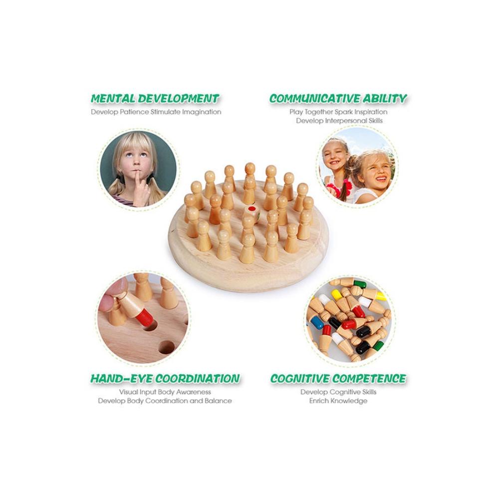 لعبة شطرنج ذاكرة ماتش - مصغرة