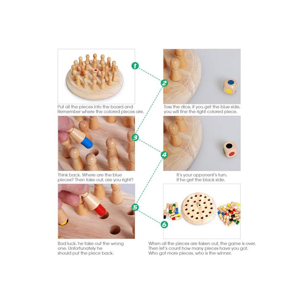 لعبة شطرنج ذاكرة ماتش - مصغرة