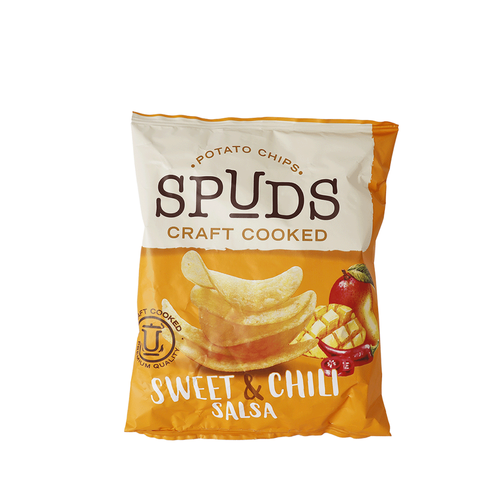 سبدز بطاطس بنكهة الفواكة الحارة - 40 جم