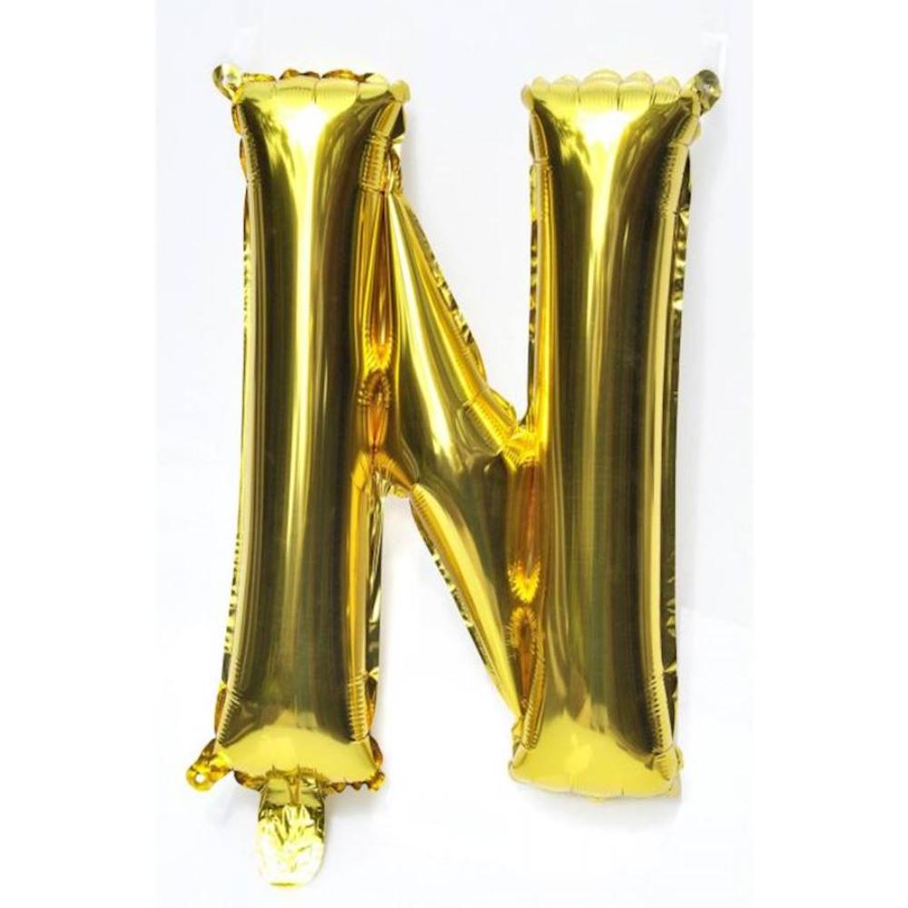  بالونة بتصميم حرف N - 16 بوصة