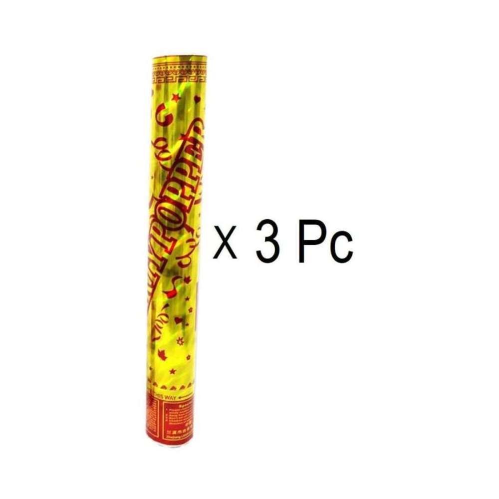 مفرقعات حفلات 3 قطع - 30 سم