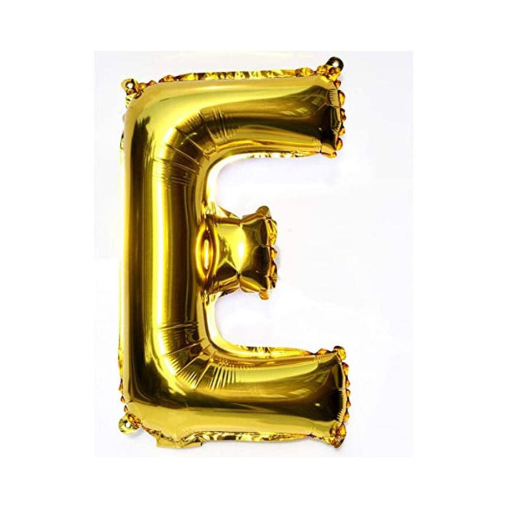 بالون حرف E بحجم 16 بوصة موديل 91C2VLJH - ذهبي
