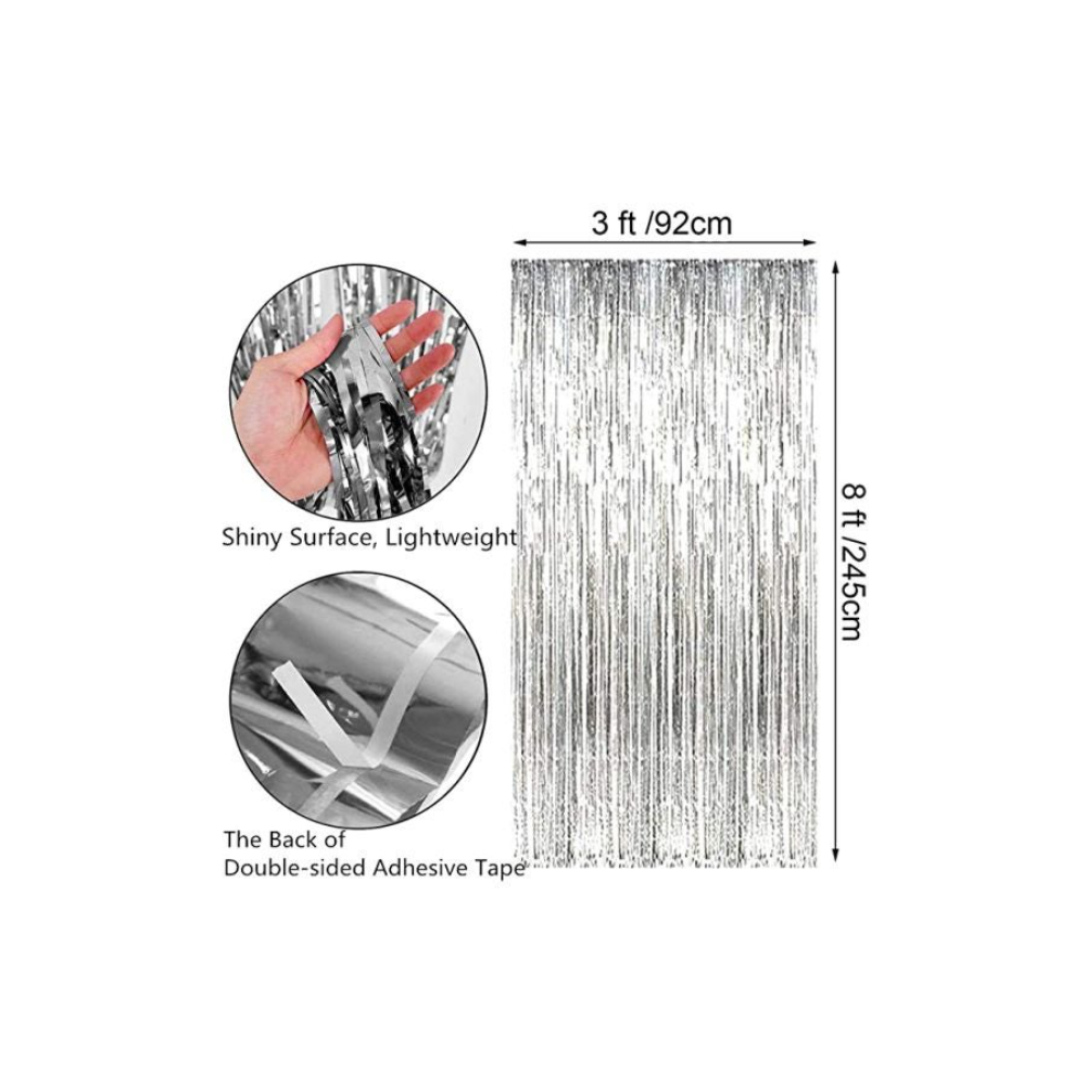 سابو طقم ستائر بشراشيب - قطعتين