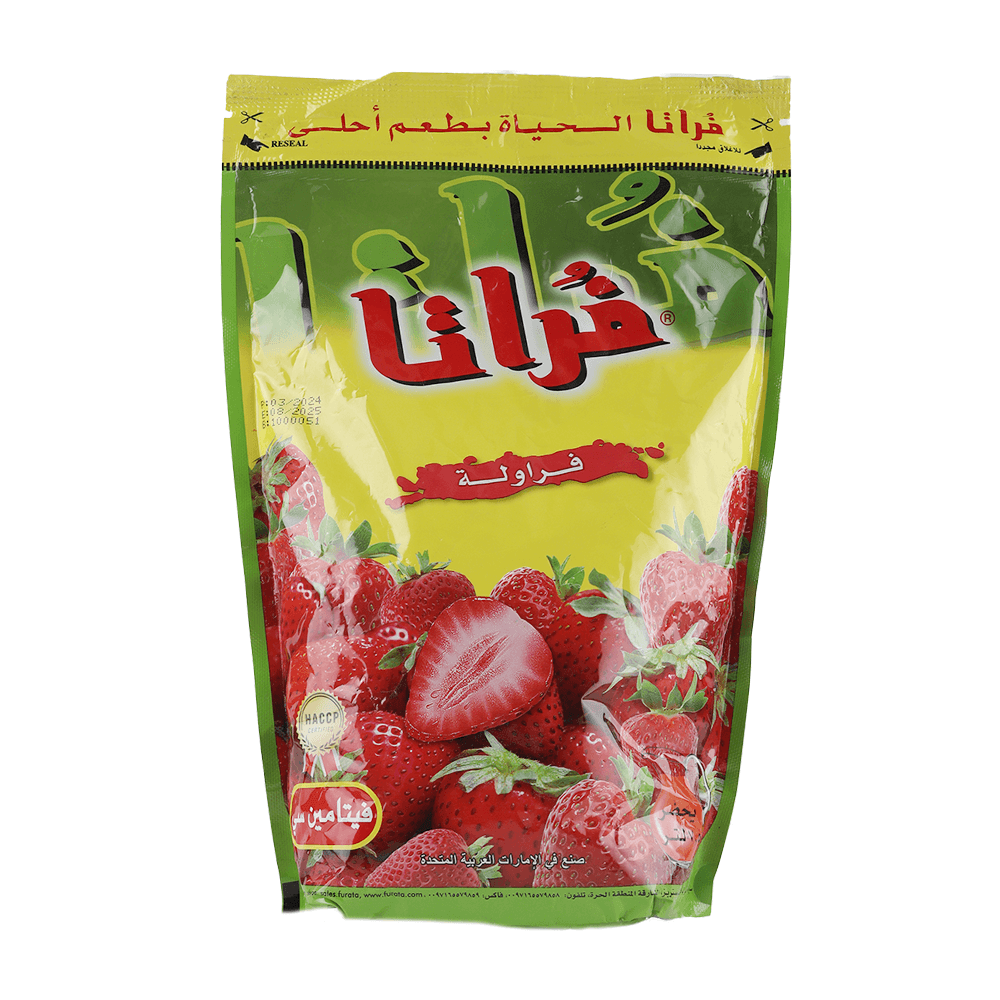 فراتا  شراب فراولة باودر- 900جم