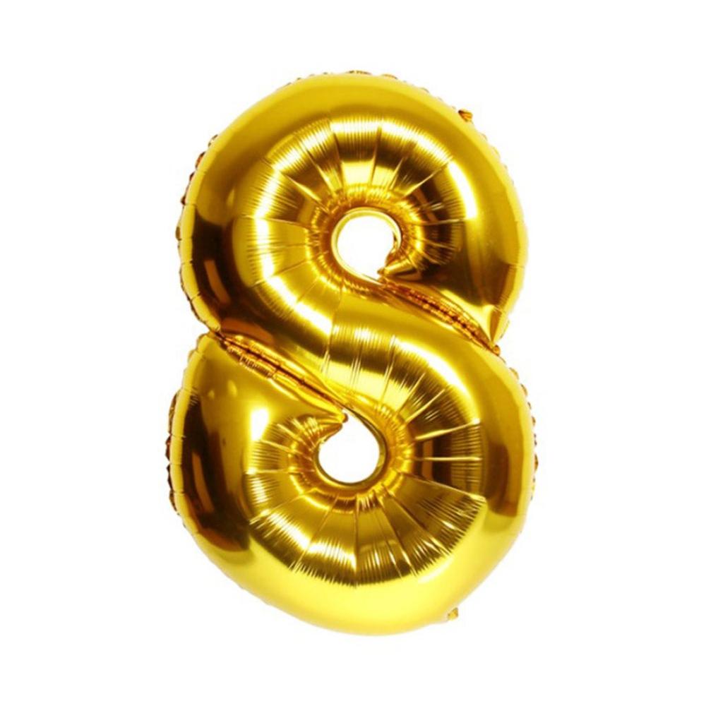  بالون زينة حفلات رقم 8 - 16 بوصة