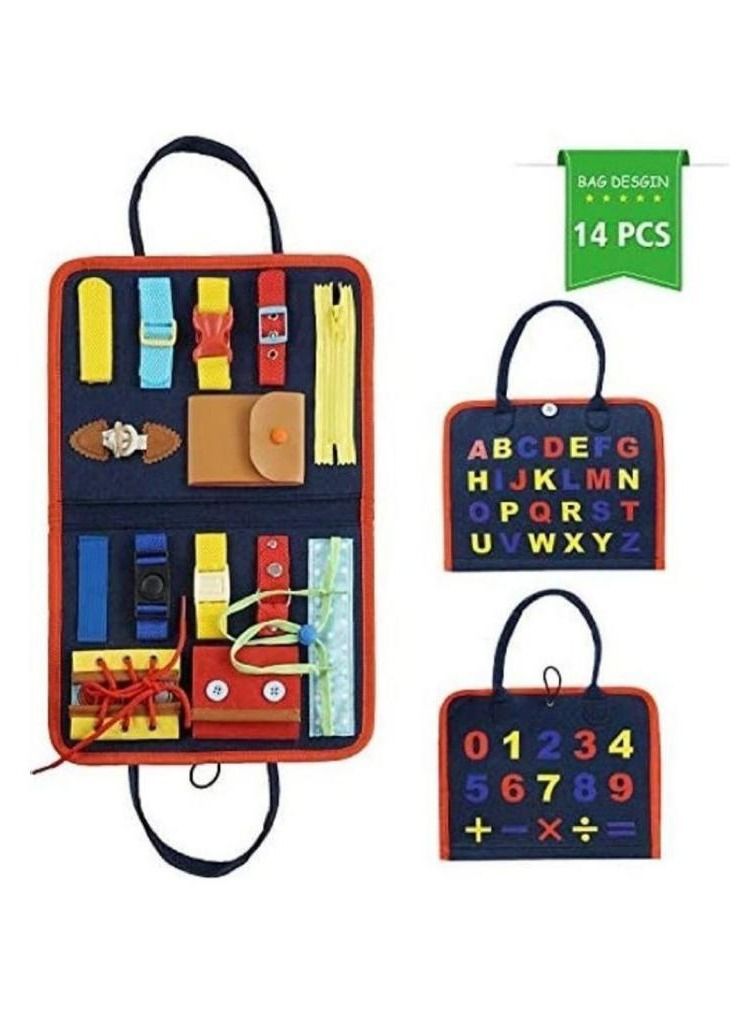  العاب حسية تعليمية إتقان ارتداء الملابس لمرحلة ما قبل المدرسة - موديل k5345